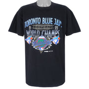 MLB - Toronto Blue Jays World Series Champs T-Shirt 1993 X-Large Vintage Retro Baseball