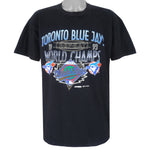 MLB - Toronto Blue Jays World Series Champs T-Shirt 1993 X-Large Vintage Retro Baseball