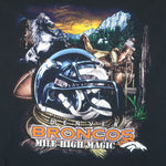 NFL - Denver Broncos Mile High Magic T-Shirt 1990s X-Large Vintage Retro Football