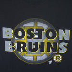 NHL (Ravens) - Boston Bruins Big Logo T-Shirt 1990s Large Vintage Retro Hockey