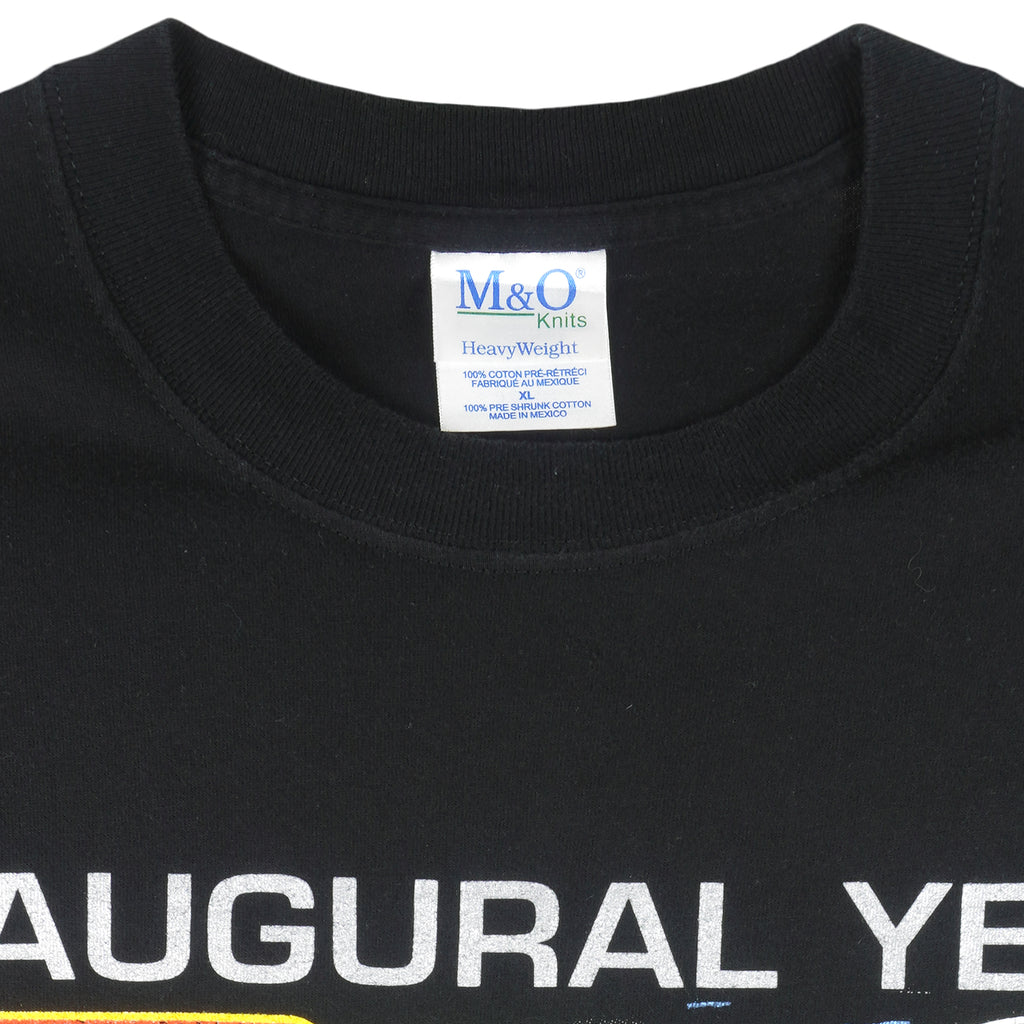 NASCAR (M&O Knits) - Inaugural Year Nextel Cup Series T-Shirt 2004 X-Large Vintage Retro