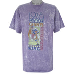 NFL (Nutmeg) - New York Giants Since 1928 T-Shirt 1990s X-Large Vintage Retro Football