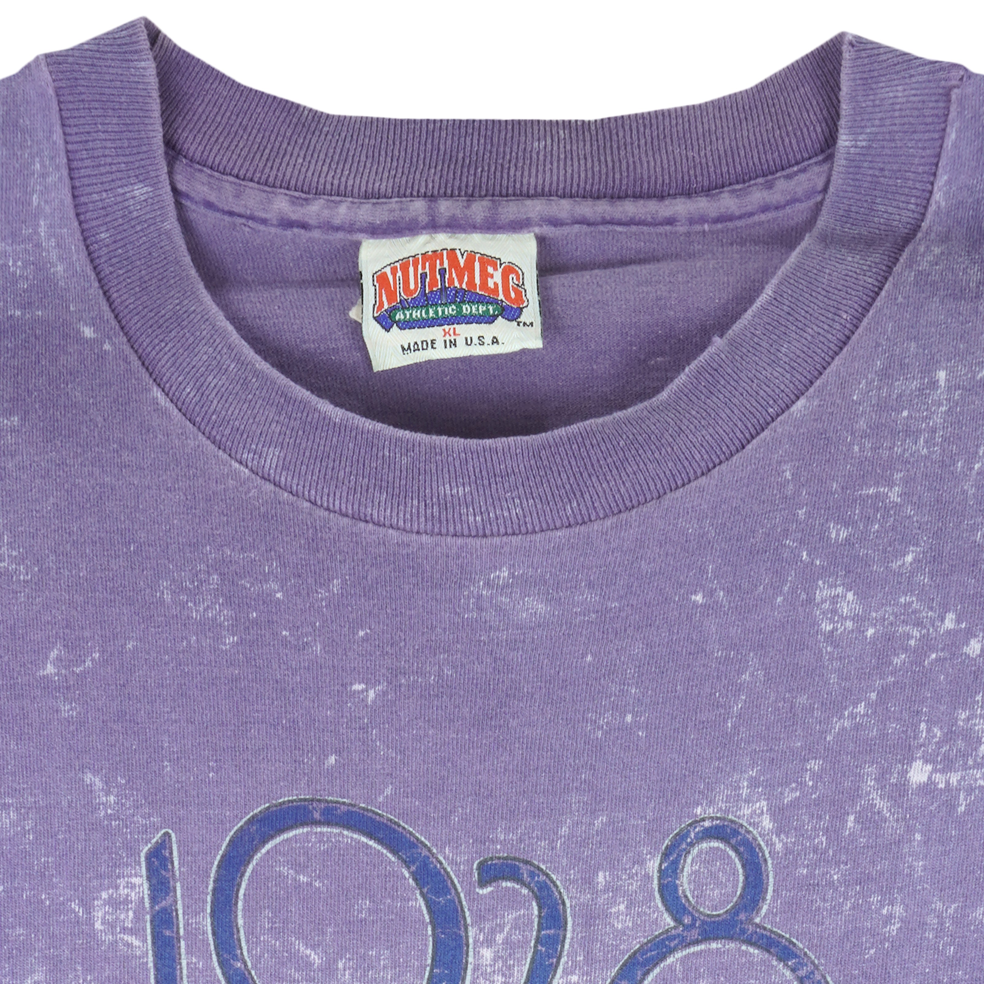 NFL (Nutmeg) - New York Giants Since 1928 T-Shirt 1990s X-Large Vintage Retro Football