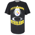 Starter - Pittsburgh Steelers Big Logo T-Shirt 1993 Large Vintage Retro Football