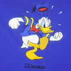 Disney (Mickey Inc) - Donald Duck Embroidered T-Shirt 1990s X-Large Vintage Retro