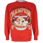 NFL (Logo 7) - San Francisco 49ers Super Bowl 23th Sweatshirt 1988 Medium Vintage Retro Football