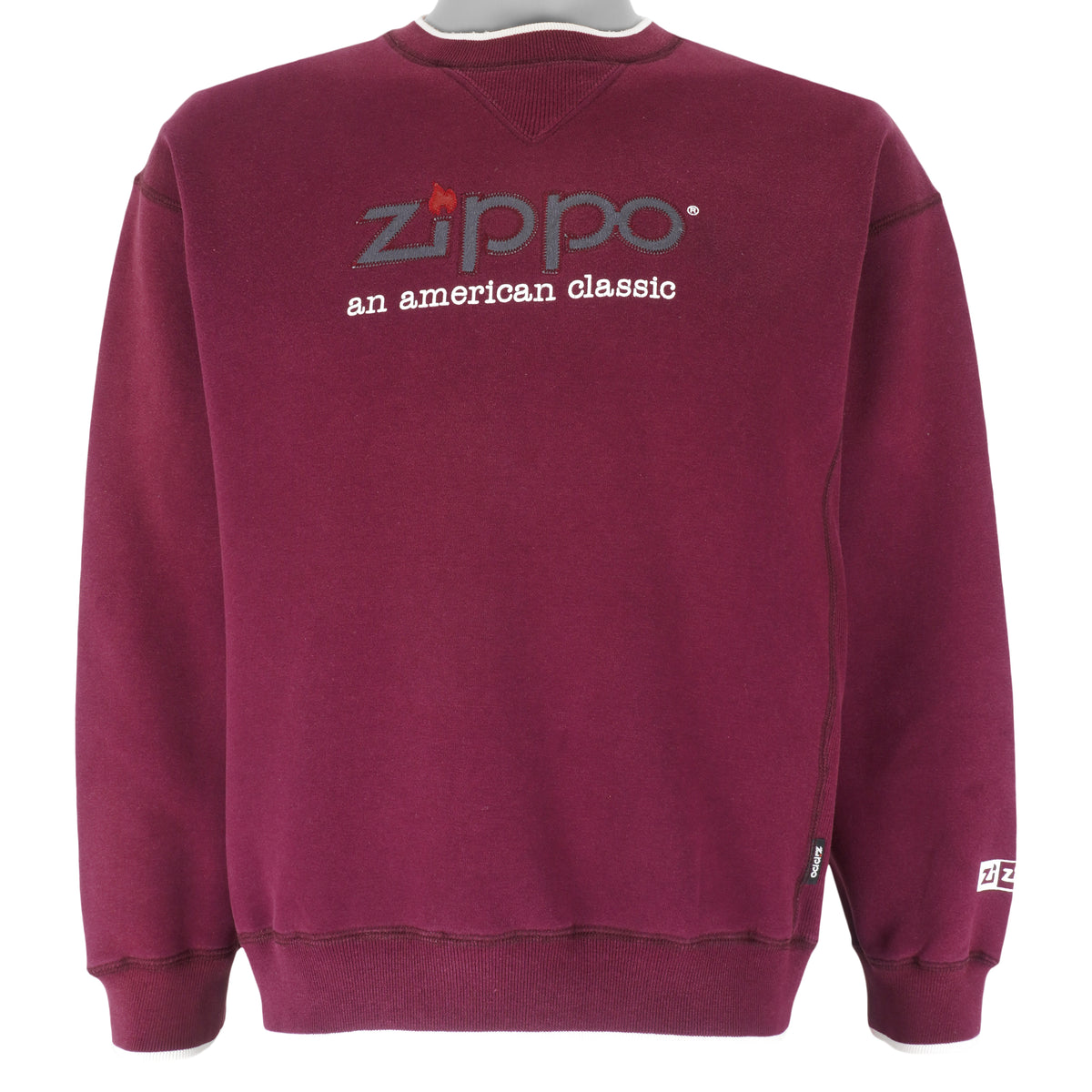 Vintage (Zippo) - An American Classic Crew Neck Sweatshirt 1990s Large Vintage Retro