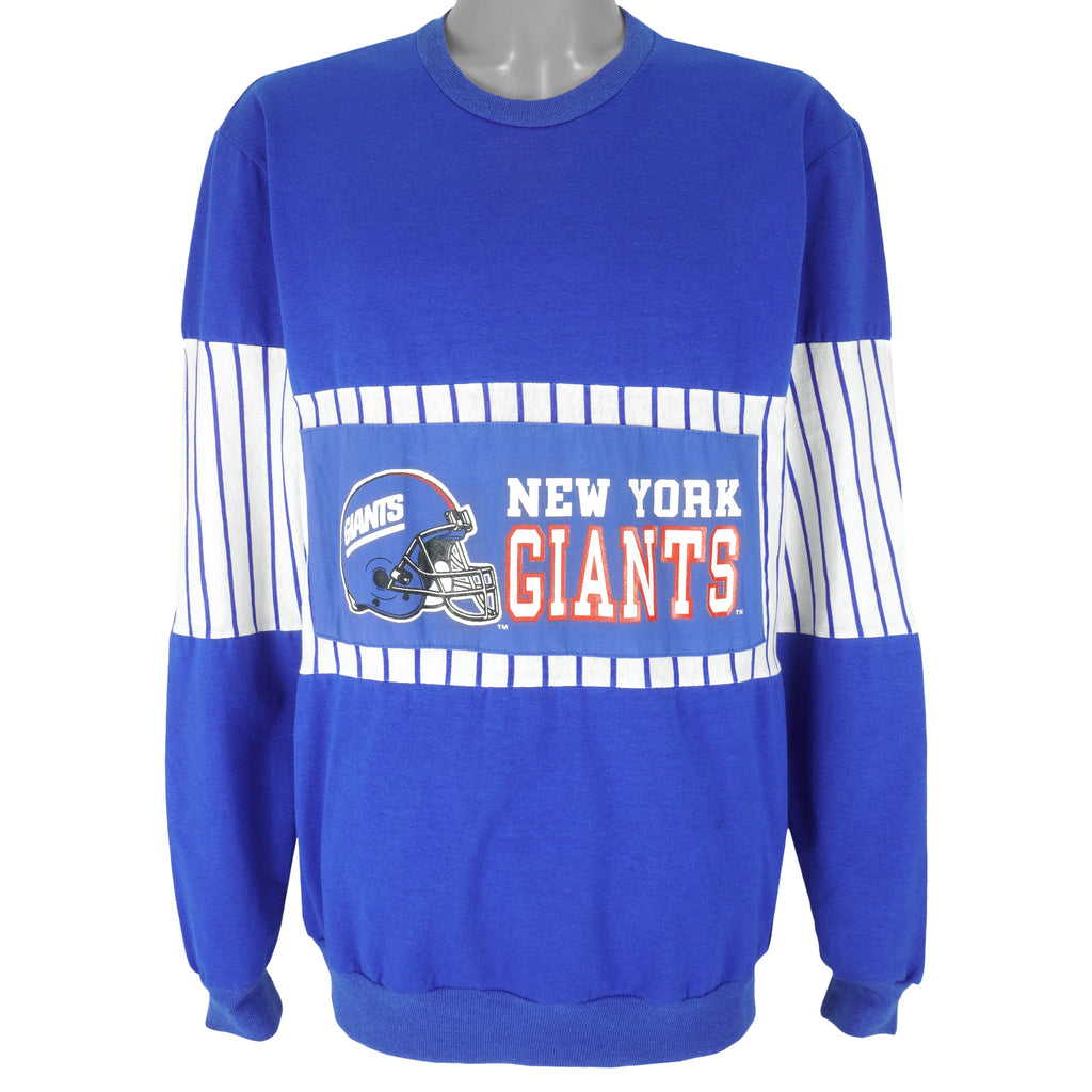 NFL (Nutmeg) - New York Giants Crew Neck Sweatshirt 1990s X-Large Vintage Retro Football