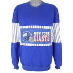 NFL (Nutmeg) - New York Giants Crew Neck Sweatshirt 1990s X-Large Vintage Retro Football