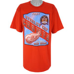 NHL (Pro Player) - Detroit Red Wings Championship T-Shirt 1997 XX-Large Vintage Retro Hockey