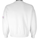 Kenzo - White Kenzo Paris Crew Neck Sweatshirt 1990s Medium Vintage Retro