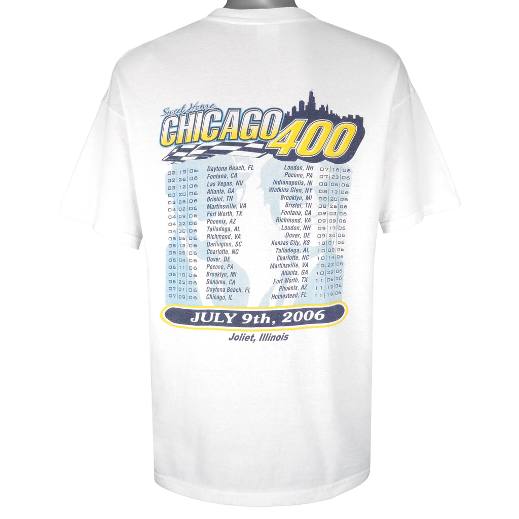 NASCAR (Gildan) - Sweet Home Chicago 400 T-Shirt 2006 X-Large Vintage Retro