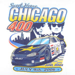 NASCAR (Gildan) - Sweet Home Chicago 400 T-Shirt 2006 X-Large Vintage Retro