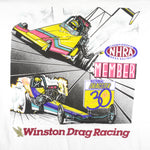 NASCAR (Top Eliminator) - Winston Drag Racing T-Shirt 1990s X-Large Vintage Retro