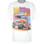 Vintage - Bad Attitude Southern Outlaw Sprinters T-Shirt 1990s X-Large Vintage Retro
