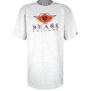 NFL (Logo 7) - Chicago Bears Embroidered T-Shirt 1990s X-Large Vintage Retro Football