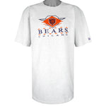 NFL (Logo 7) - Chicago Bears Embroidered T-Shirt 1990s X-Large