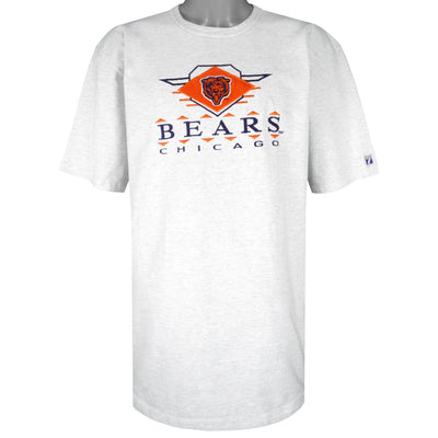 NFL (Logo 7) - Chicago Bears Embroidered T-Shirt 1990s X-Large
