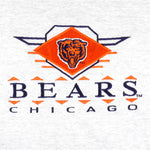 NFL (Logo 7) - Chicago Bears Embroidered T-Shirt 1990s X-Large Vintage Retro Football