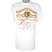 NFL (Nutmeg) - Washington Redskins T-Shirt 1990s X-Large Vintage Retro Football