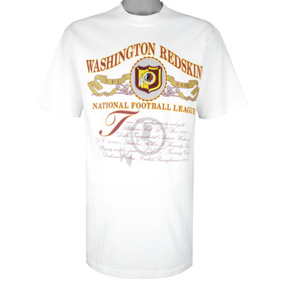 NFL (Nutmeg) - Washington Redskins T-Shirt 1990s X-Large