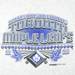 NHL (Fruit Of The Loom) - Toronto Maple Leafs T-Shirt 1993 Large Vintage Retro Hockey