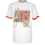 NFL (Salem) - San Francisco 49ers Big Logo T-Shirt 1990s Large Vintage Retro Hockey