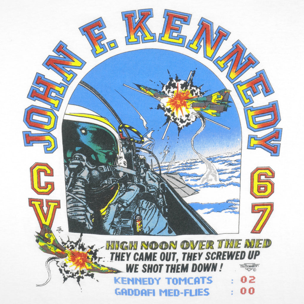 Vintage (Signal) - John F. Kennedy T-Shirt 1990s Large Vintage Retro