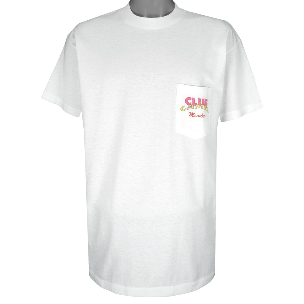 Vintage (Camel) - Wish You Were Here T-Shirt 1990s X-Large Vintage Retro