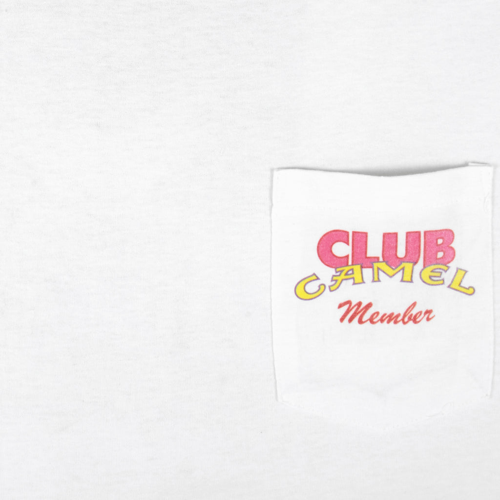 Vintage (Camel) - Wish You Were Here T-Shirt 1990s X-Large Vintage Retro