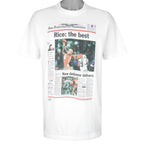 NFL (Front Page) - San Francisco 49ers T-Shirt 1994 Large Vintage Retro Football