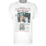 NFL (Front Page) - San Francisco 49ers T-Shirt 1994 Large Vintage Retro Football