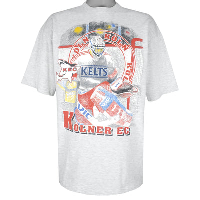 Vintage - Kolner Haie Kelts Germany Ice Hockey T-Shirt 1990s X-Large