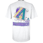 MLB (Nutmeg) - Arizona Diamondbacks T-Shirt 1995 X-Large Vintage Retro Baseball