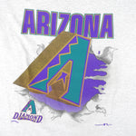 MLB (Nutmeg) - Arizona Diamondbacks T-Shirt 1995 X-Large Vintage Retro Baseball