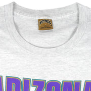 MLB (Nutmeg) - Arizona Diamondbacks T-Shirt 1995 X-Large Vintage Retro Baseball