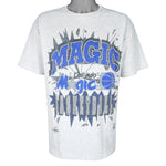 NBA (True Fan) - Orlando Magic T-Shirt 1990s Large Vintage Retro Basketball