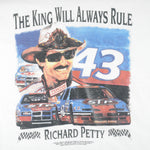 NASCAR - Richard Petty The King Will Always Rule T-Shirt 1990s X-Large Vintage Retro