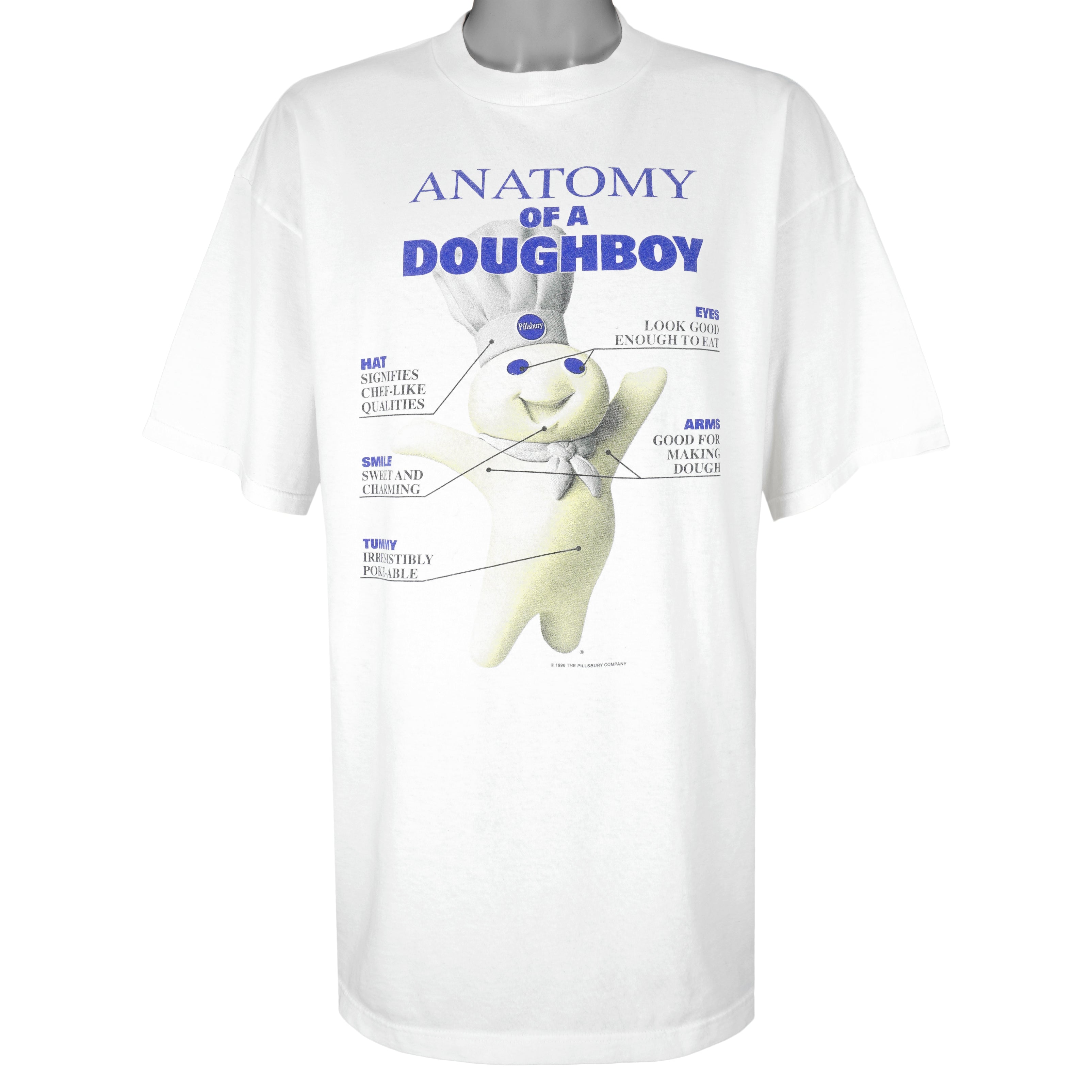 Vintage (Tultex) - Anatomy of a Doughboy T-Shirt 1990s XX-Large Vintage Retro