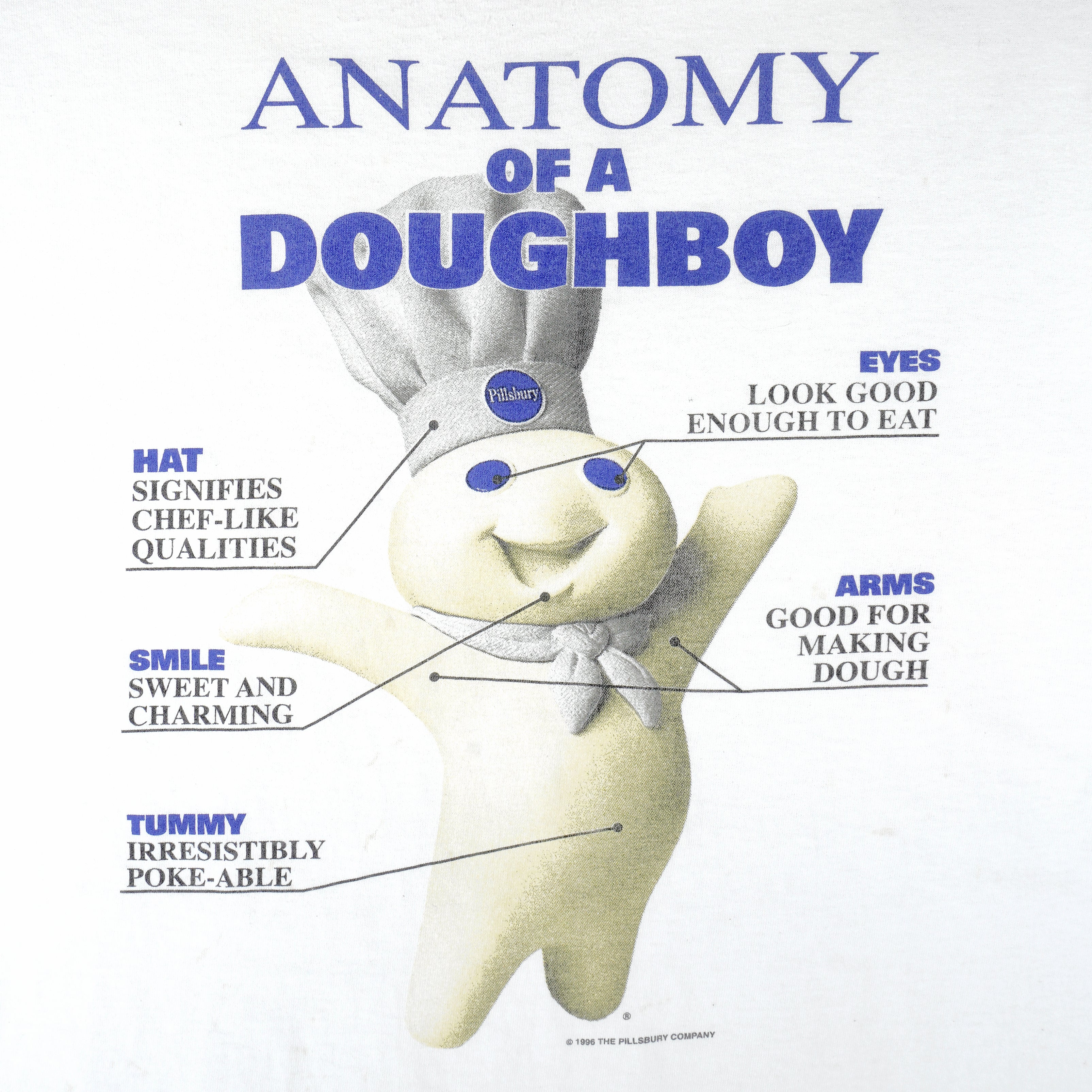 Vintage (Tultex) - Anatomy of a Doughboy T-Shirt 1990s XX-Large Vintage Retro