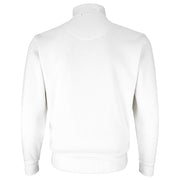 MCM - White Golf Sweatshirt 1990s Medium Vintage Retro