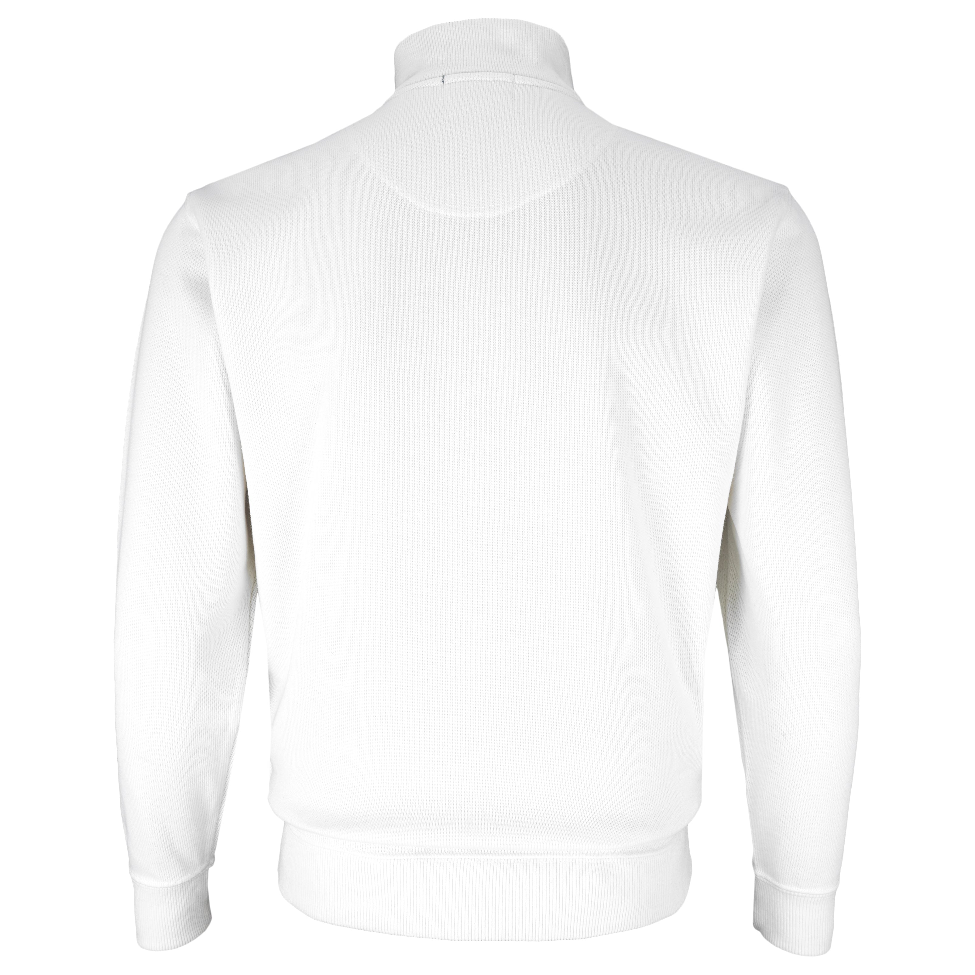 MCM - White Golf Sweatshirt 1990s Medium Vintage Retro