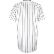MLB (Russell Athletic) - New York Yankees Pinstripe Jersey 1990s X-Large Vintage Retro Baseball