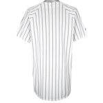 MLB (Russell Athletic) - New York Yankees Pinstripe Jersey 1990s X-Large Vintage Retro Baseball