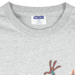 NFL (CSA) - Miami Dolphins X Taz T-Shirt 2000 X-Large Vintage Retro Football
