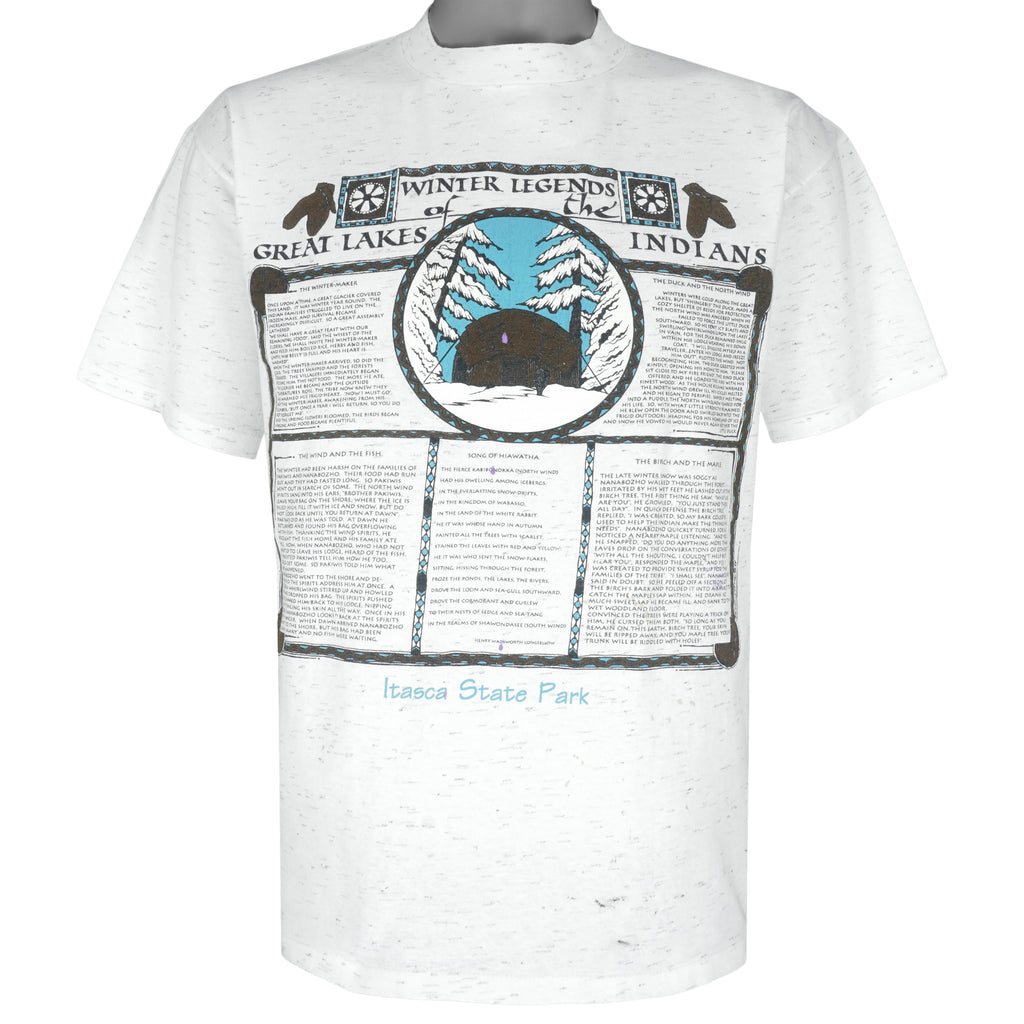 Vintage (Oneita) - Itasca State Park T-Shirt 1990s Large Vintage Retro