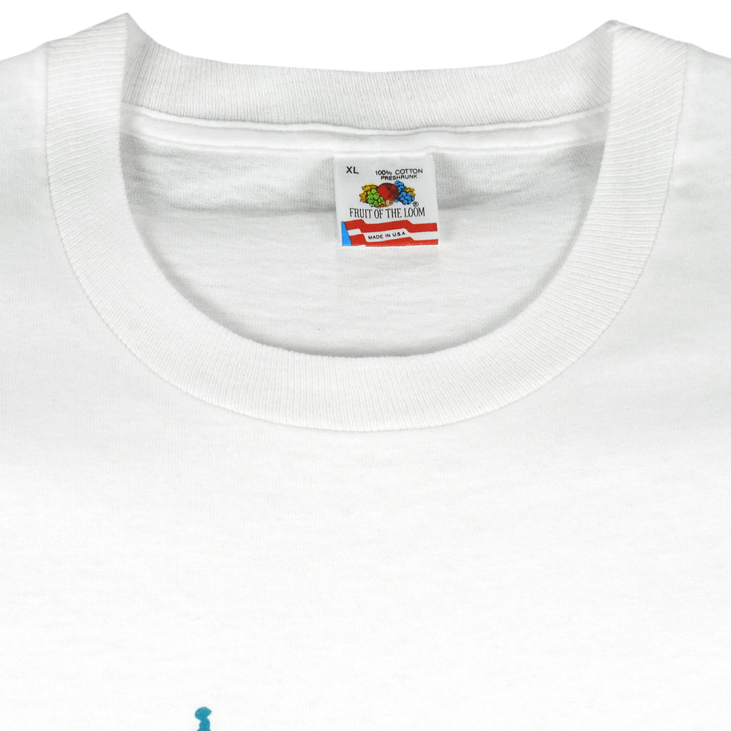 Vintage (Fruit Of The Loom) - Minnesota USA T-Shirt 1991 X-Large Vintage Retro