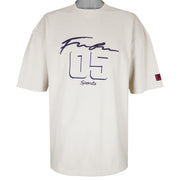 FUBU - 05 Sports Embroidered T-Shirt 1990s X-Large Vintage Retro