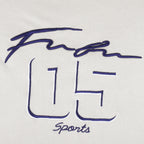 FUBU - White Embroidered T-Shirt 1990s X-Large Vintage Retro
