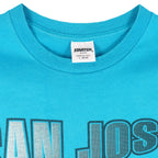 Starter - San Jose Sharks Campbell Conference T-Shirt 1991 Large Vintage Retro Hockey